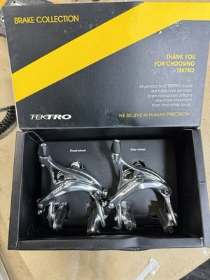 Tektro R539 Road Caliper Set Front & Rear Silver 47-57mm QR - Image 1 of 2