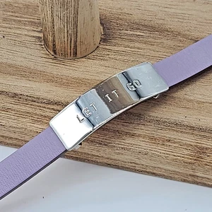 Keep Collective Shiny Silver LET IT GO Engraved Sliding Focal Charm - Picture 1 of 8