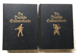 Die Deutsche Soldatenkunde, Bd.1 und 2, Schwertfeger, Volkmann, von 1937 - Picture 1 of 8