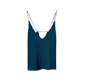 Canotta Urban Outfitters kimchi blu smerlato spaghetti strap L raso - Foto 1 di 11