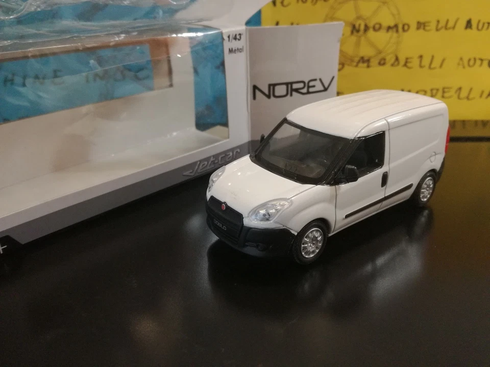 1/43 NOREV Fiat Doblò 2010 - bianco blanc weiss white blanco - MEGA RARE - Immagine 1 di 1