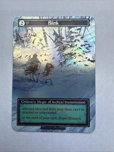 Sorcery Contested Realm Blizzard Ordinary beta Foil error/misprint NM - Picture 1 of 2