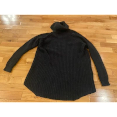 Element Eden Women's Black Turtleneck Knit Sweater Tunic Pullover Small - Image 1 of 4