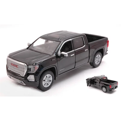 GMC SIERRA 1500 DENALI CREW CAB 2019 BLACK 1:27 Motormax Auto Stradali Modellino - Immagine 1 di 3