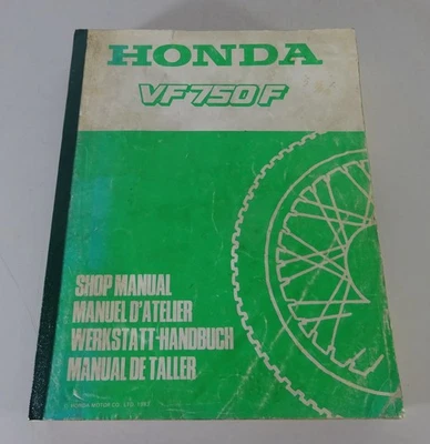 Manual De Taller Honda VF 750 F / VF750F De 1983 - Imagen 1 de 4