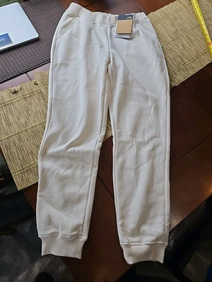 Pantalones de chándal The North Face XL 14/16 de lana de campamento para niñas blanco crema Foto 1 de 4
