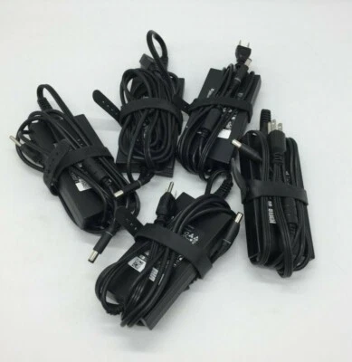  Лот из 5 DELL 130 Вт 19,5 В 6,7 А адаптер зарядное устройство ноутбука 6g99n p7kj5 ju012 63p9n  - Изображение 1 из 4