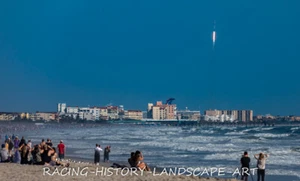 Foto 8x10 2022 21 de febrero SpaceX Starlink 4-8 Falcon 9 B-1058 11th COCOA BEACH - Imagen 1 de 1