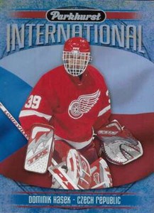 2017-18 Parkhurst International #PI-18 Dominik Hasek Detroit Red Wings