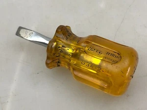 HAZET 834-2 Isolierter Schlitz Schraubendreher Stubby gelb OLDTIMER /14 - Bild 1 von 7