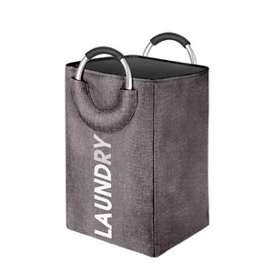 Cesta de lavandería clasificador de ropa almacenamiento bolsa plegable 75 L - Imagen 1 de 13