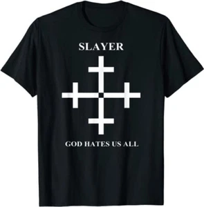 Camiseta Slayer God Hates Us All Cross - Imagen 1 de 3