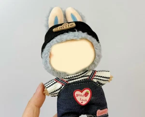 Conjunto de ropa de reemplazo de felpa LABUBU lindo LABUBU NO MUÑECA AJUSTADO - Imagen 1 de 13