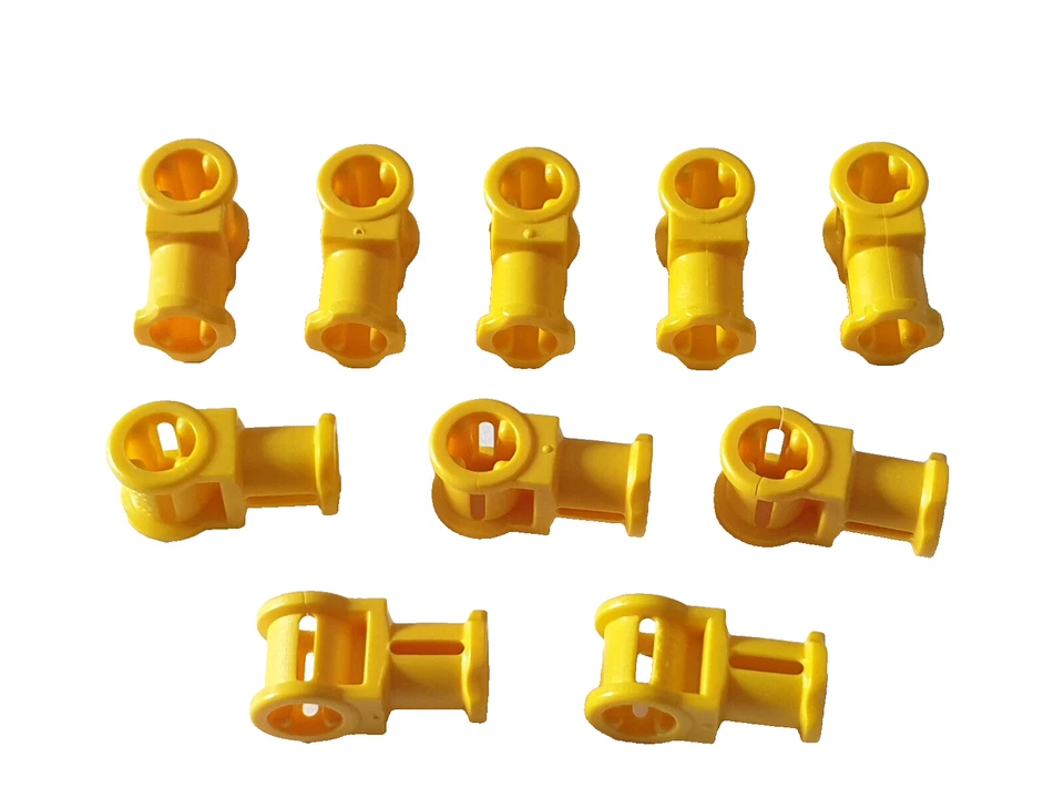 10x Lego Technic Verbinder Achse Kreuzzachse #32039 gelb - Bild 1 von 1