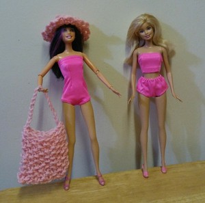 barbie balloon swimsuit