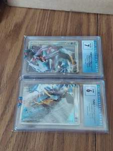 CGC 7/6 HG & SS Full Art Palkia and Dialga Legends - 101 & 102 Sequential Set - Bild 1 von 1