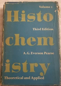 HISTOCHEMISTRY BY A. G. EVERSON PEARSE VOL I (1968) HC/DJ VINTAGE TEXTBOOK - Picture 1 of 8