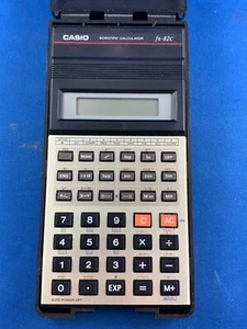 Vintage Casio Fx-82c Scientific Calculator With Hard Case - Picture 1 of 4