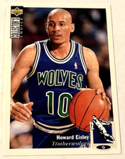 1994 Upper Deck Collector's Choice #339 Howard Eisley Minnesota Timberwolves NBA