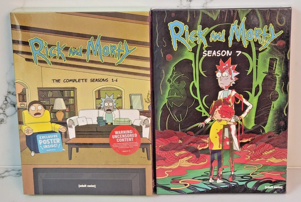 Rick and Morty: The Complete TV Series Seasons 1-7 ( DVD Set ) Brand New Sealed - Image 1 of 1