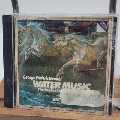 BRAND NEW CD G. F. HANDEL WATER MUSIC THE ENGLISH CONCERT TREVOR PINNOCK CD  - Imagem 1 de 3