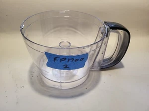 Black + Decker FP1700b Food Processor Work Bowl Used Workbowl Plastic 2 - Picture 1 of 3