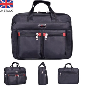 Men Laptop Messenger Shoulder Bag Briefcase Work Travel Office Document Handbag - Picture 1 of 11
