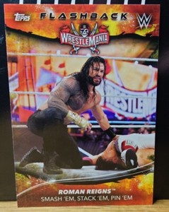 2021 WWE Superstars - #200 - Flashback - Roman Reigns - Topps