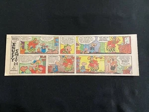 #Q14a BARNEY GOOGLE & SNUFFY SMITH Lot of 11 Sunday Quarter Page Strips 1973 - Bild 1 von 11