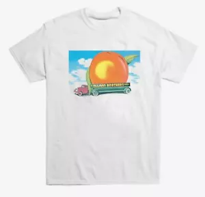 Allman Brothers Eat a Peach Eat a Peach T-shirt Print S-5XL Cotton - Picture 1 of 5