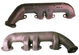 1955-57 FORD THUNDERBIRD Exhaust Manifold (Set) P/N: 9430/9431 - Picture 1 of 1