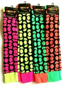 womens over the knee socks plain & striped thigh high adults stretchy 2 pairs - Picture 1 of 3