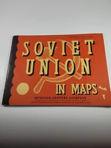 Soviet Union in Maps: Its Origin and Development. VINTAGE 1954, 1961, 1965 - Picture 1 of 6