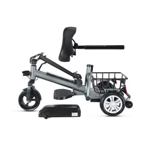 3-Rad Elektromobile für Erwachsene, faltbarer Elektromobile abnehmbarer Batterie - Bild 1 von 7