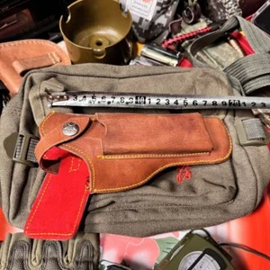 Fondina pelle pistola Tokarev tipo 54 TT esercito cinese originale eccedenza - Foto 1 di 6