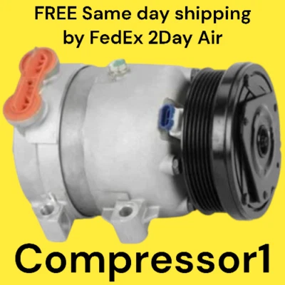 AC Compressor For 1999 2000 2001 2002 Oldsmobile Intrigue 3.5L - Image 1 of 2