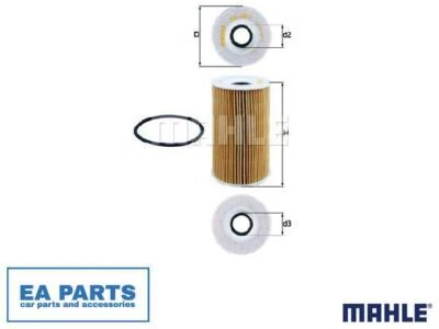 Oil Filter for PORSCHE MAHLE OX 128/1D - Image 1 of 3