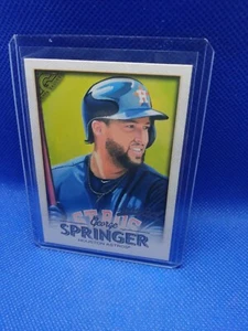 2018 Topps Gallery Artists Proof #2 George Springer - Picture 1 of 2