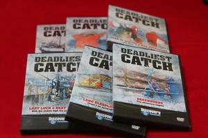 Deadliest Catch - DVDs - DROP DOWN MENU - Season 1 - 6 Choices - VGC - Imagen 1 de 31