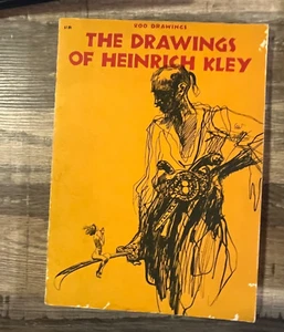J8- Vintage 1961 Book - The 200 Drawings of Heinrich Kley - including Nude Art - Picture 1 of 1