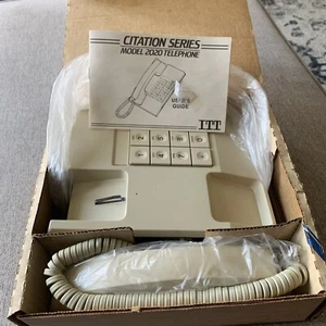 Vintage ITT Citation Model 2020 Telephone - Picture 1 of 3