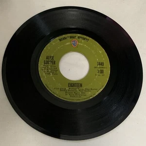 1971 ALICE COOPER "EIGHTEEN" 45rpm 7" - Picture 1 of 4