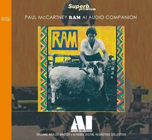 PAUL McCARTNEY / RAM : ORIGINAL ANALOG MASTER + AI REMIX DIGITAL REMASTERS 2CD - Picture 1 of 5