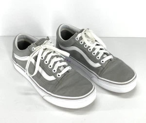Vans Off The Wall Sneakers Shoes Gray 500714 Lace Up Low Top Mens 6.5 Women's 8 - Picture 1 of 10