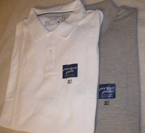 NEW NWT SADDLEBRED MEN'S POLO SHIRT BIG & TALL SIZE SZ 2XB 2XLT 3XB 3XLT S/S - Picture 1 of 5