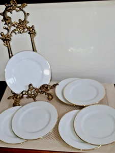 ROYAL DOULTON "SIMPLY GOLD" 7 BROT-DESSERTTELLER 6 1/2" FEINPORZELLAN 2006 - Bild 1 von 10