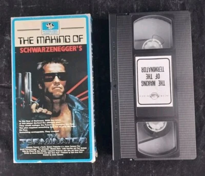 The Making Of Schwarzenegger's The Terminator VHS Interglobal Video HTF - Image 1 of 2