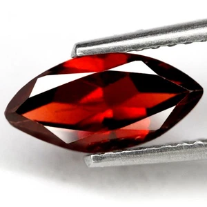 1.48Ct. Natural Spessartine Garnet Red Marquise Facet Unheated Namibia Sparkling - Picture 1 of 7