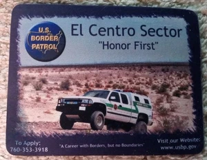 U.S. Border Patrol, El Centro Sector Mouse Pad - Picture 1 of 2