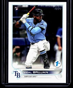 2022 Topps Rookie 1st Edition Vidal Brujan Tampa Bay Rays #25 - Picture 1 of 2
